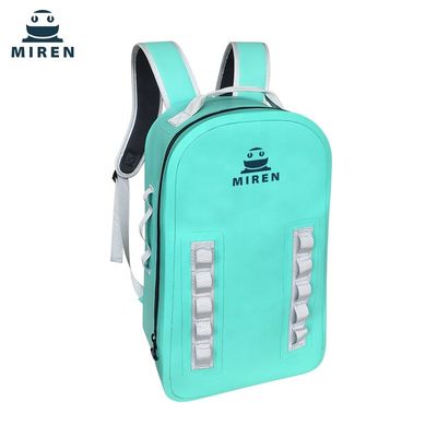 জলরোধী 25l শুকনো ব্যাগ ব্যাকপ্যাক TPU 1680D ভাসমান ক্যানোয়িংয়ের জন্য উপাদান