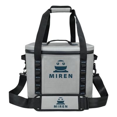 লাঞ্চ ইনসুলেটেড 30 ক্যান কুলার ব্যাগ জল প্রতিরোধী বায়ুরোধী লিকপ্রুফ